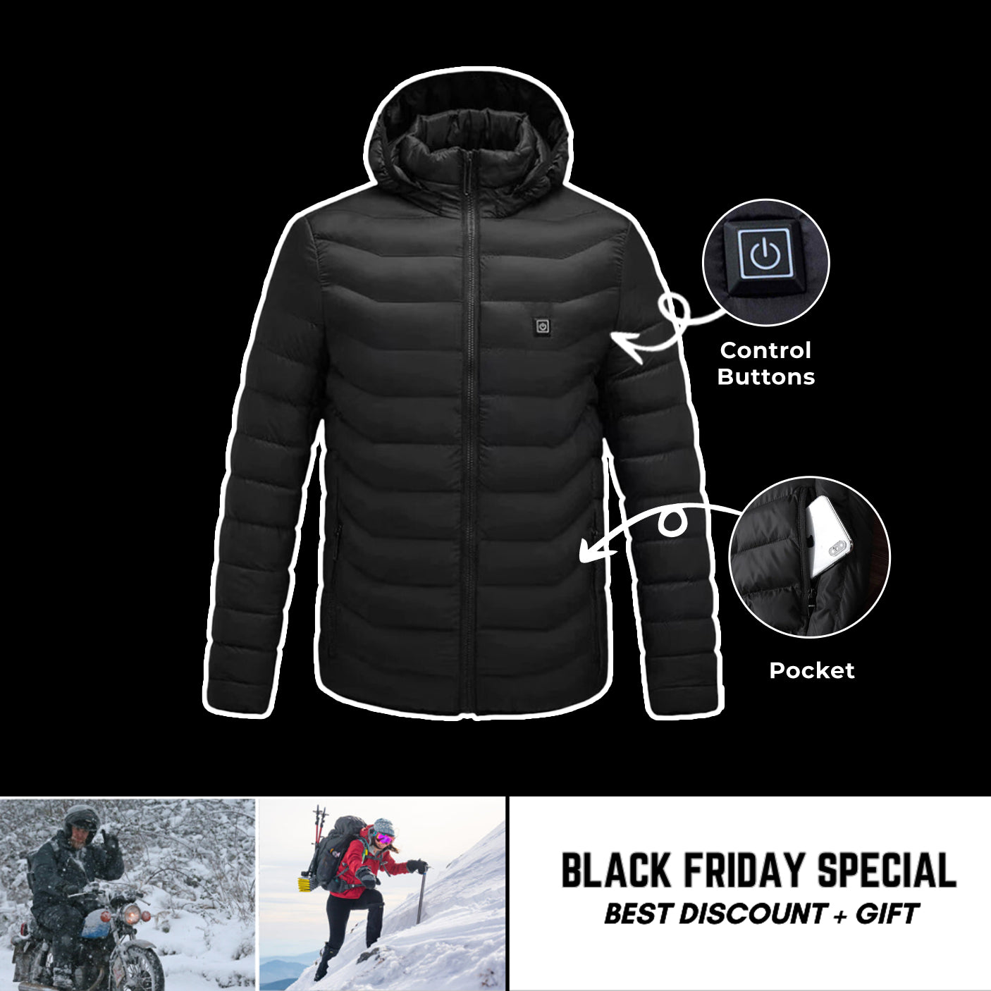 ThermoPlus™ Multi-level Heated Jacket