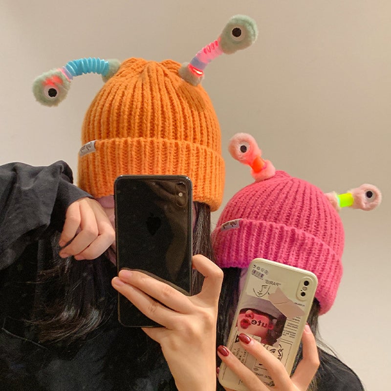 🔥Funny Monster Tentacle Beanie – Halloween & Christmas Party Hat