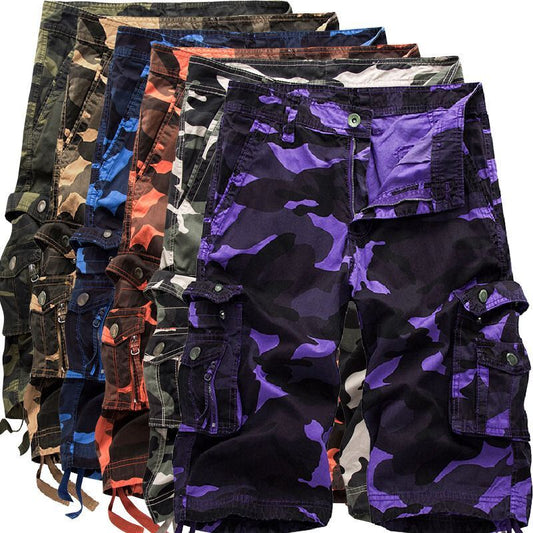 Hygosport Men's Outdoor Camo Cargo Shorts