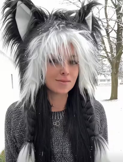 ⚡ Flash Sale – Fluffy Cat Ear Hat | Halloween & Christmas Cozy Plush Headwear