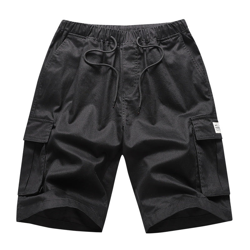 Large size cargo shorts, men's camouflage sports shorts