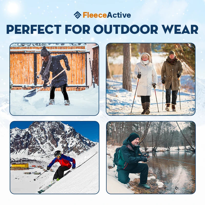 Hygo Sport FleeceActive™ - Unisex Fleece-Lined Waterproof Pants