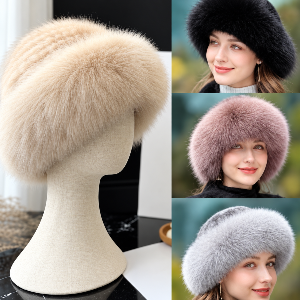 🎅Early Christmas Sale - 49% OFF🎁Women's Winter Furry Hat