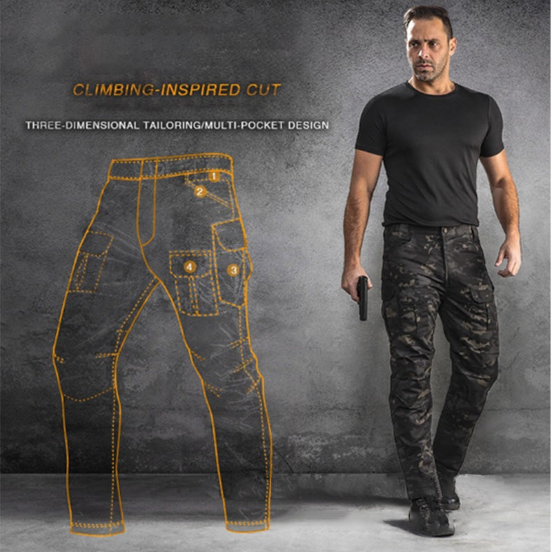 HygoSport Men's Tactical Ripstop Cargo Pants