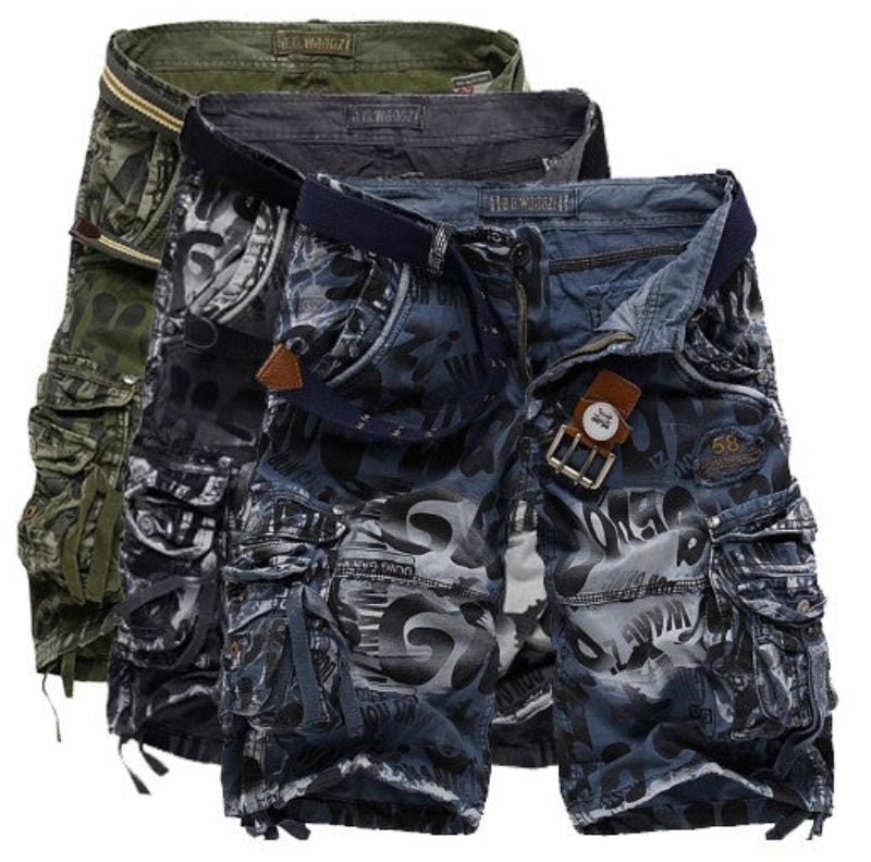 Hygosport Outdoor Leopard Camouflage Shorts