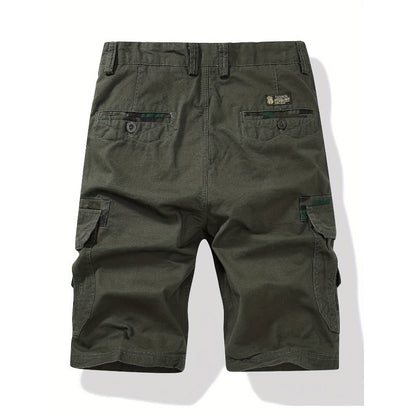 Hygosport 100% Cotton Camo Men's Cargo Shorts