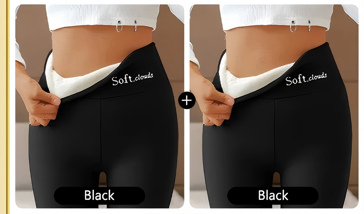 Happy New Year 50% OFF - 🎁Hygo Cloudy Fleece Lined Leggings