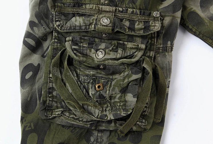 Hygosport Outdoor Leopard Camouflage Shorts
