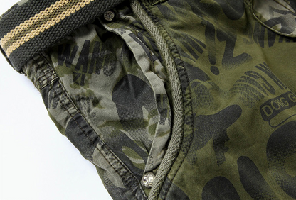 Hygosport Outdoor Leopard Camouflage Shorts