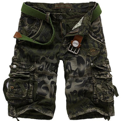 Hygosport Outdoor Leopard Camouflage Shorts