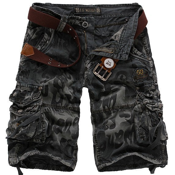 Hygosport Outdoor Leopard Camouflage Shorts