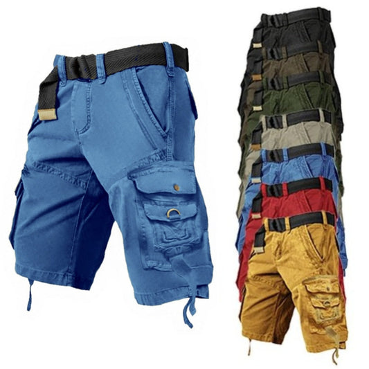Hygosport Mens Cargo Shorts Multi Pockets Cargo Shorts