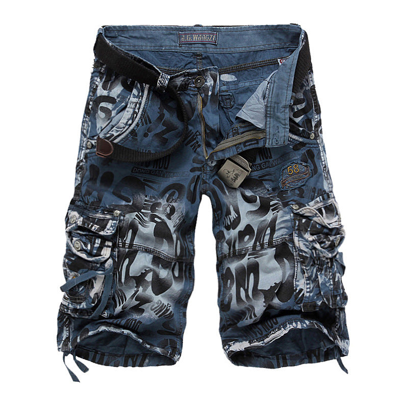 Hygosport Outdoor Leopard Camouflage Shorts