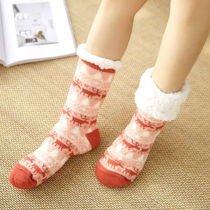 Hygo Extra-warm Fleece Indoor Socks