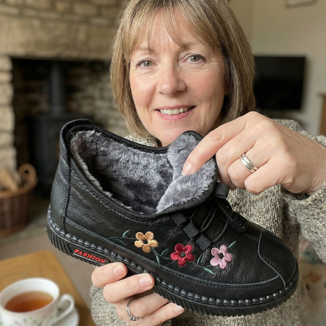 Hygo Floral – Winter Shoes for Warmth, Comfort & Style ❄🌸
