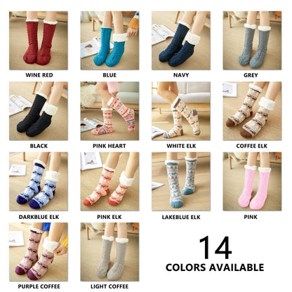 Hygo Extra-warm Fleece Indoor Socks