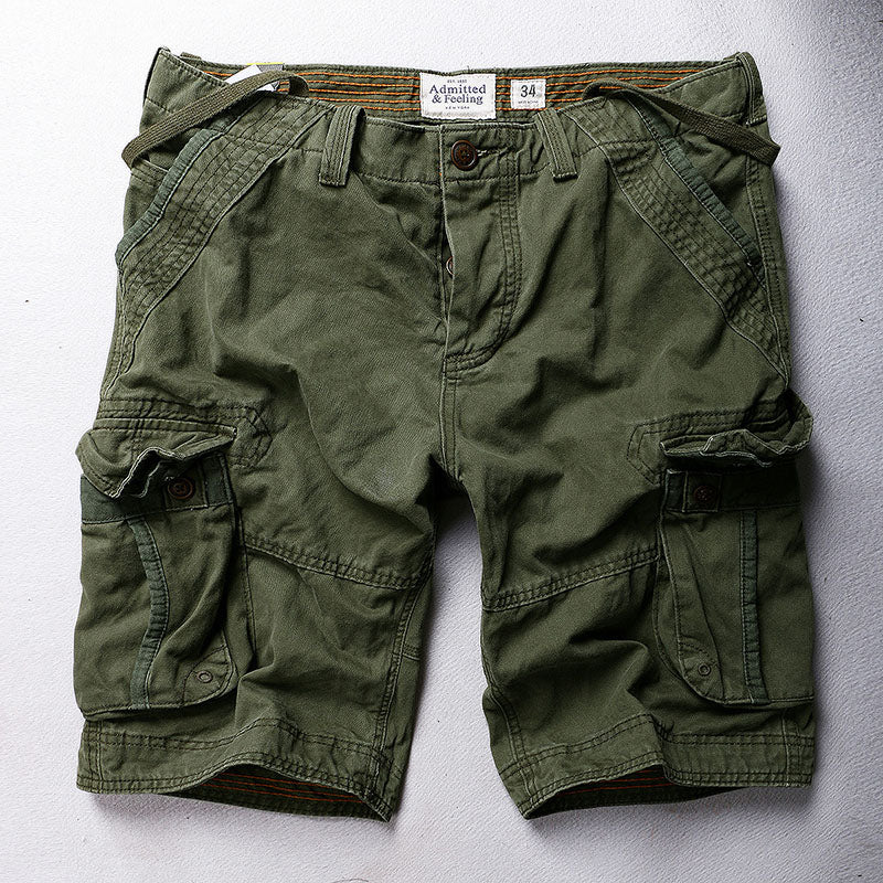 Hygosport Casual Camo Large Pocket Men's Shorts