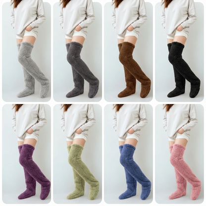 Hygo Cozy Over-the-Knee Fleece Socks