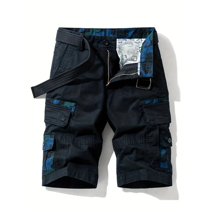 Hygosport 100% Cotton Camo Men's Cargo Shorts
