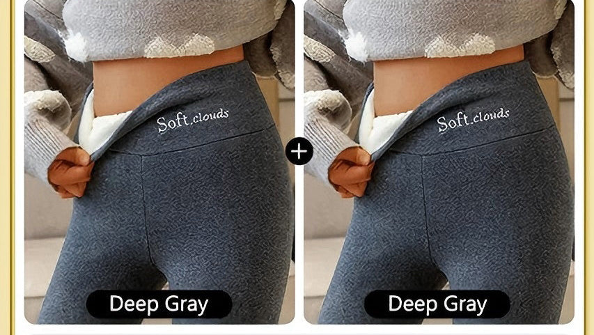 Happy New Year 50% OFF - 🎁Hygo Cloudy Fleece Lined Leggings
