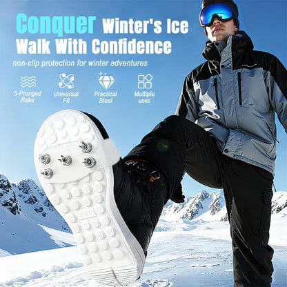 Ice Cleats for Shoes – Anti-Slip Traction Spikes for Snow & Ice