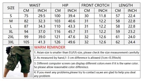 Hygosport Casual Multi-pocket Sport Outdoor Mens Shorts