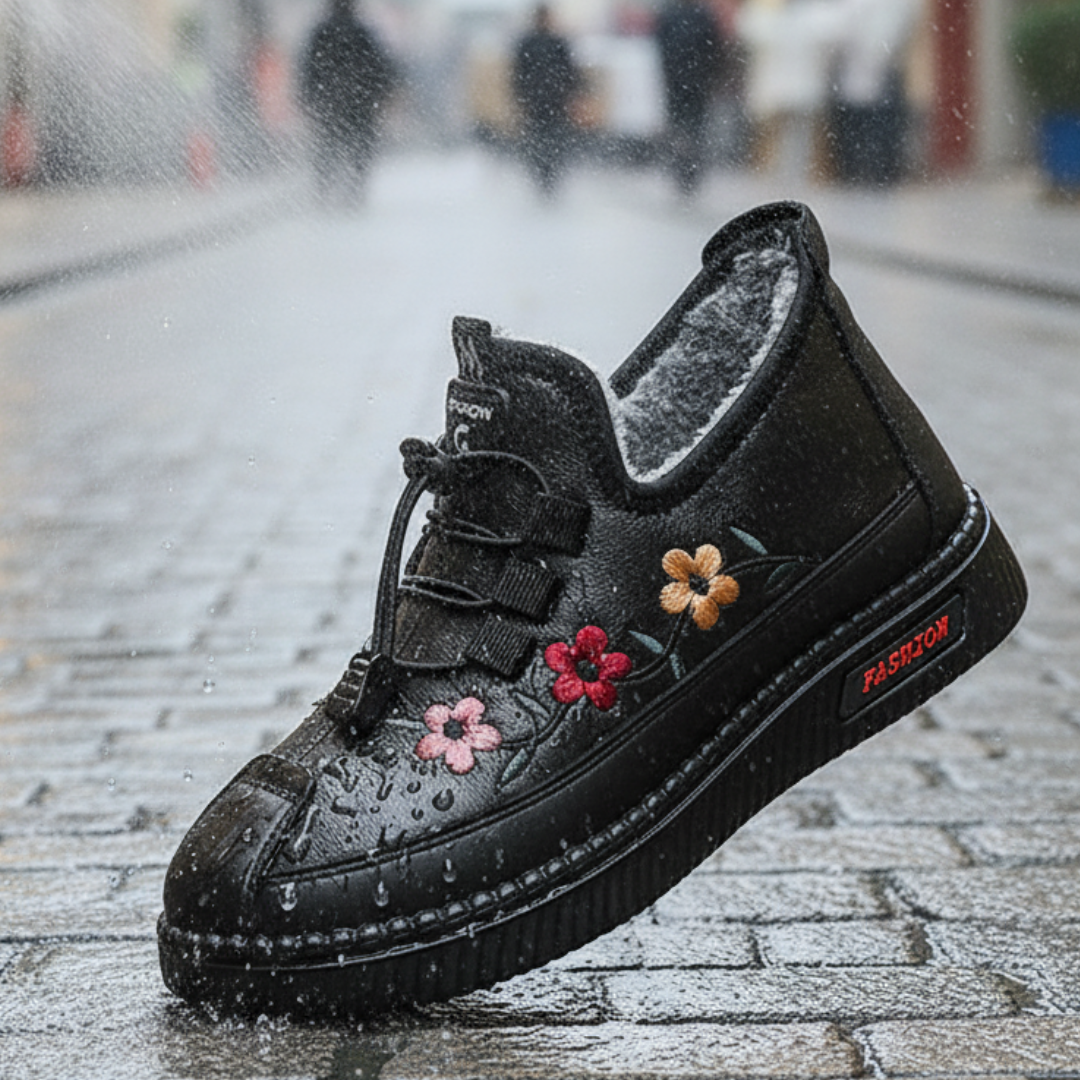 Hygo Floral – Winter Shoes for Warmth, Comfort & Style ❄🌸