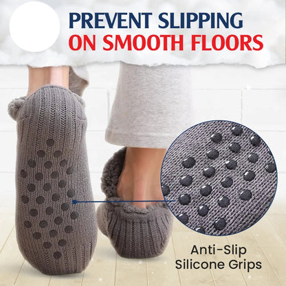 Hygo Fleece-Lined Non-Slip Thermal Slippers Socks-Buy 2 Pcs Get Free Shipping