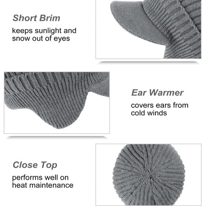 HygoSport Elastic Warm Ear Protection Knitted Hat