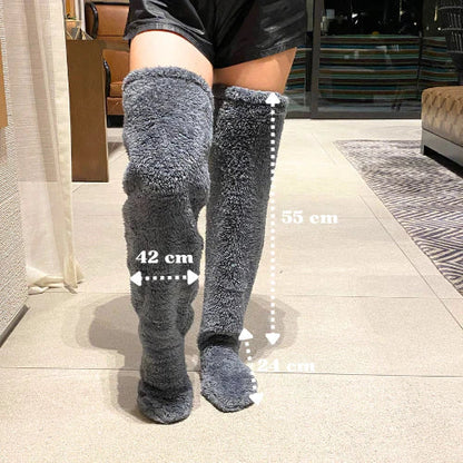 Hygo Cozy Over-the-Knee Fleece Socks