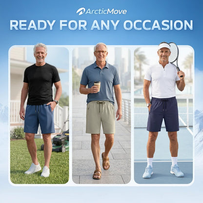 Hygo ArcticMove - Ultra-Breathable Ice Silk Stretch Shorts