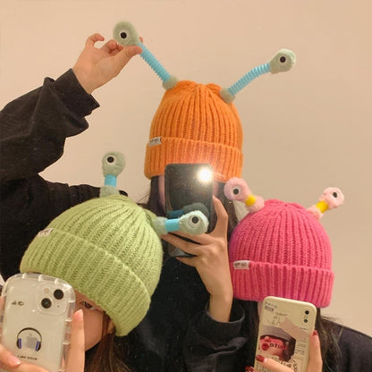🔥Funny Monster Tentacle Beanie – Halloween & Christmas Party Hat