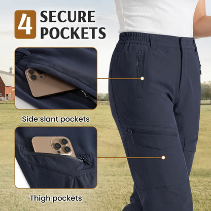 Hygo FlexLaria Women’s Stretch Utility Cargo Pants