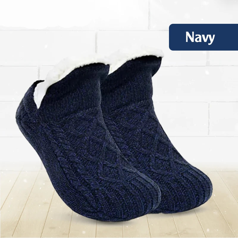Hygo Fleece-Lined Non-Slip Thermal Slippers Socks-Buy 2 Pcs Get Free Shipping