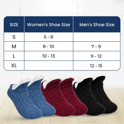 Hygo Fleece-Lined Non-Slip Thermal Slippers Socks-Buy 2 Pcs Get Free Shipping