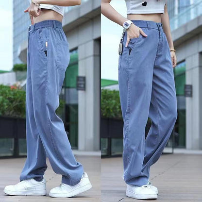 Stay Cool Lightweight Pants – Breathable Loose Fit Summer Trousers (Unisex)