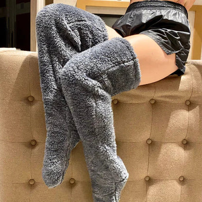 Hygo Cozy Over-the-Knee Fleece Socks