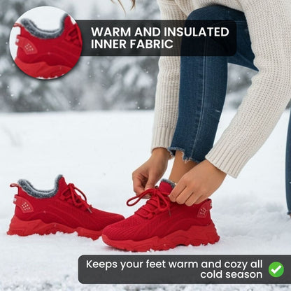 Women's Warm Orthopedic Walking Shoes – Arch Support & All-Day Comfort