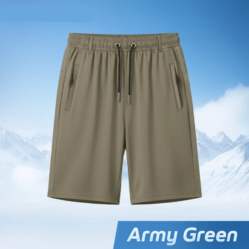 Hygo ArcticMove - Ultra-Breathable Ice Silk Stretch Shorts