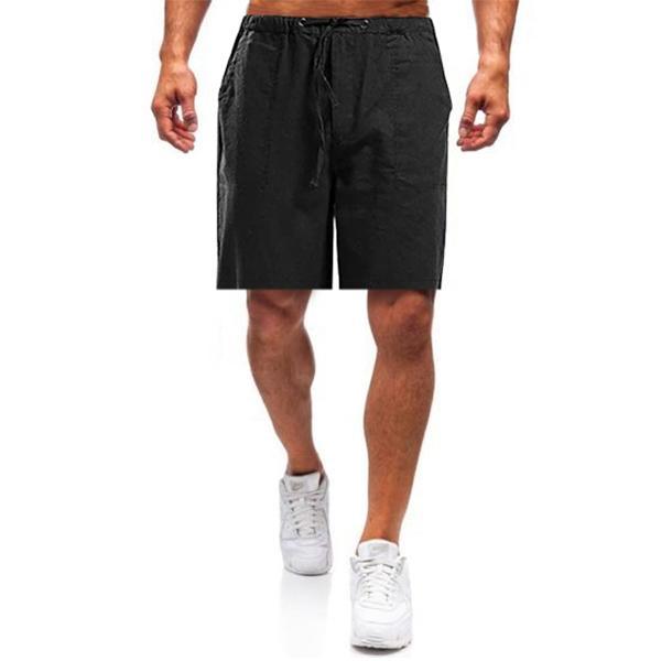 Hygosport Men's linen loose casual shorts