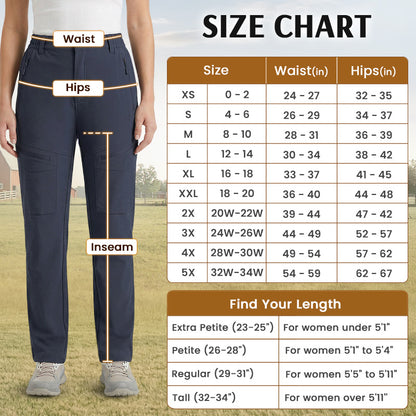 Hygo FlexLaria Women’s Stretch Utility Cargo Pants