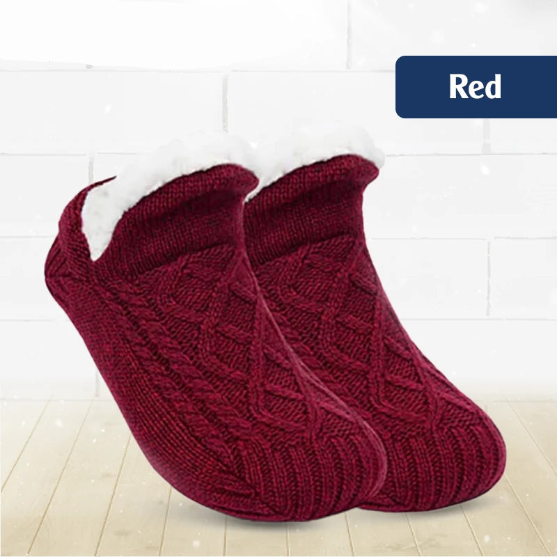 Hygo Fleece-Lined Non-Slip Thermal Slippers Socks-Buy 2 Pcs Get Free Shipping