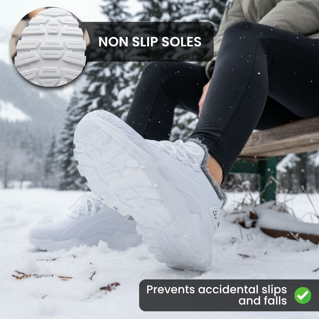 Women's Warm Orthopedic Walking Shoes – Arch Support & All-Day Comfort
