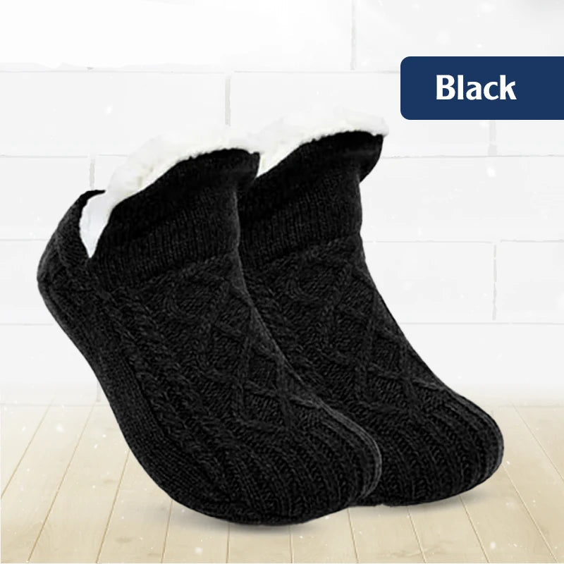 Hygo Fleece-Lined Non-Slip Thermal Slippers Socks-Buy 2 Pcs Get Free Shipping