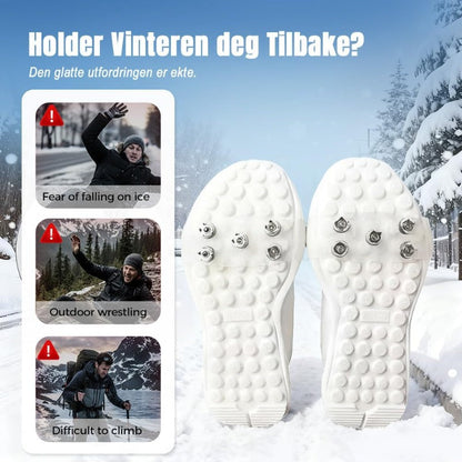 Ice Cleats for Shoes – Anti-Slip Traction Spikes for Snow & Ice