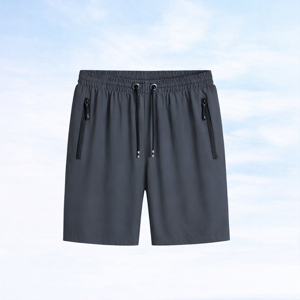 Ice Silk Stretch Quick-Dry Shorts-Unisex