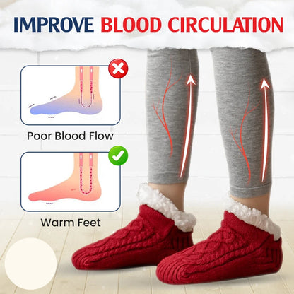 Hygo Fleece-Lined Non-Slip Thermal Slippers Socks-Buy 2 Pcs Get Free Shipping