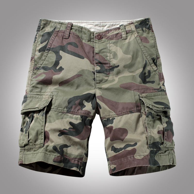 Hygosport Outdoor Beach Multi-pocket Men's Shorts