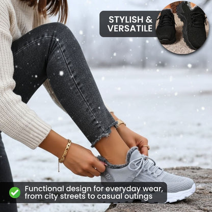 Women's Warm Orthopedic Walking Shoes – Arch Support & All-Day Comfort