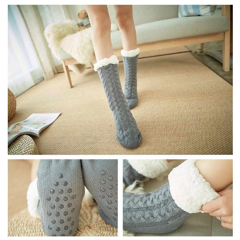 Hygo Extra-warm Fleece Indoor Socks